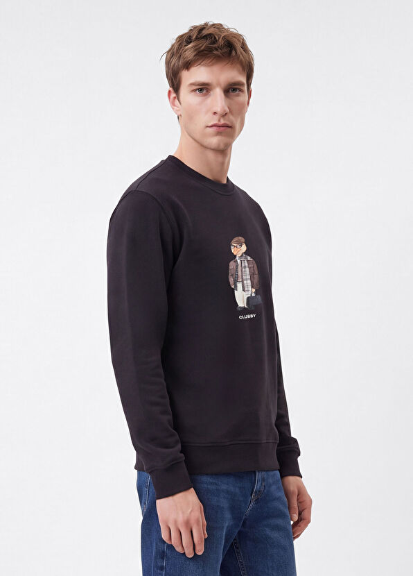 Beymen Club Clubby Anthracite Oversized Sweatshirt - 3
