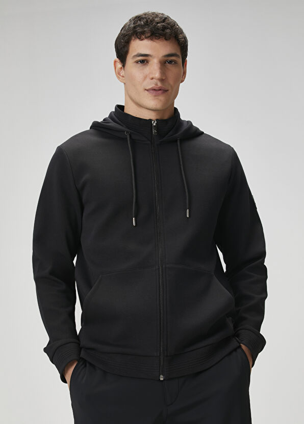 Beymen Club Siyah Kapüşonlu Sweatshirt - 2