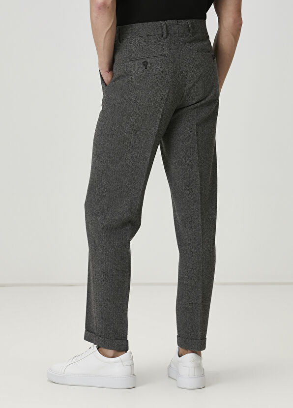 Beymen Club Anthracite Wool Trousers - 4