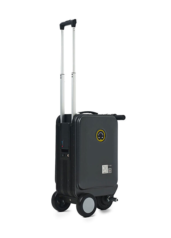 SE3S Siyah Kabin Boy Elektrikli Binilebilir Scooter Valiz - Görsel 5