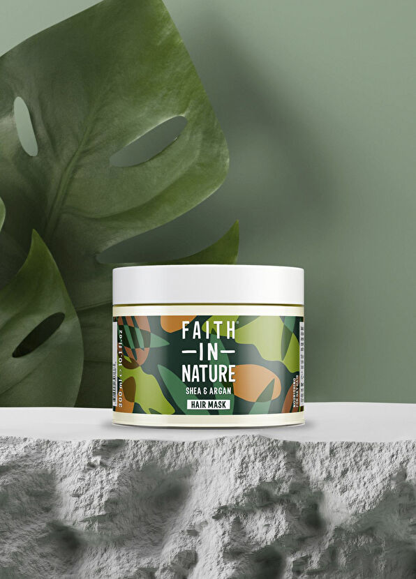 Faith In Nature Shea ve Argan Çok Kuru Saç Tipleri için Saç Bakım Maskesi - 2