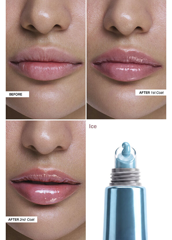INO Beauty Ice Volufiline & Saf Deniz Kolajeni & Peptit Kompleksi Nemlendirici Lip Balm 15 ml - 2