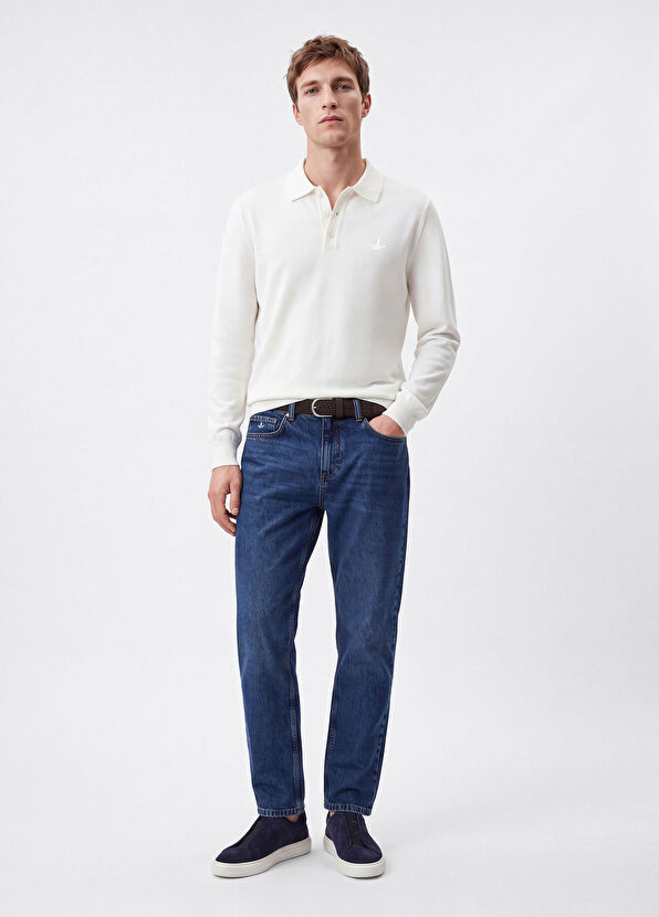 Beymen Club Off-White Polo-Neck Knit Top - 2