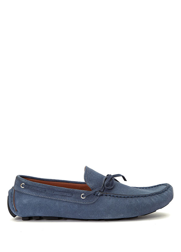 Beymen Club Blue Laces Men's Suede Driver - 1