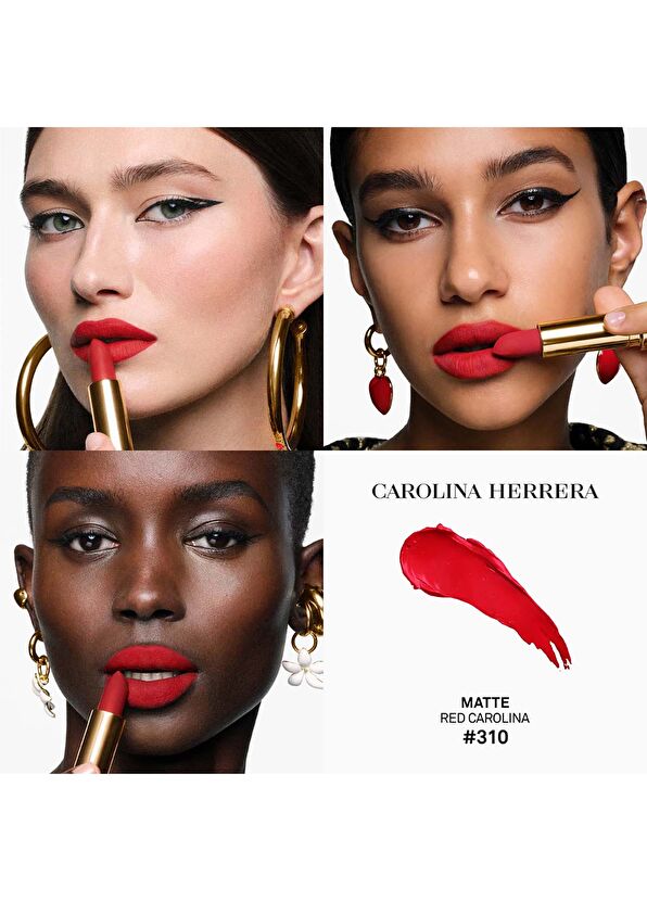 Carolina Herrera Fabulous Kiss The Lipstick Matte 310 Carolina - 4
