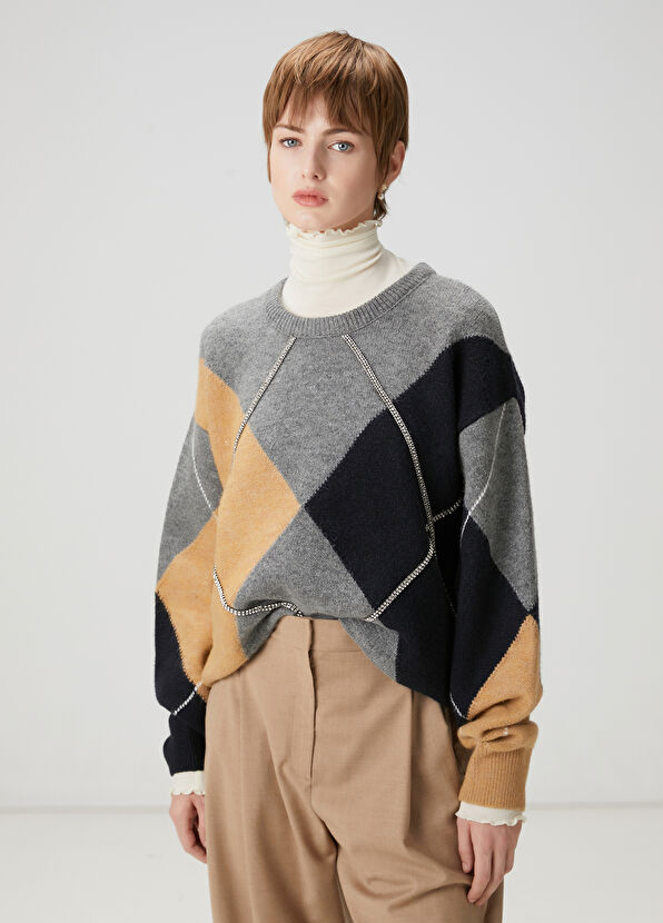 Beymen Club Gri Melanj Kazak - 1