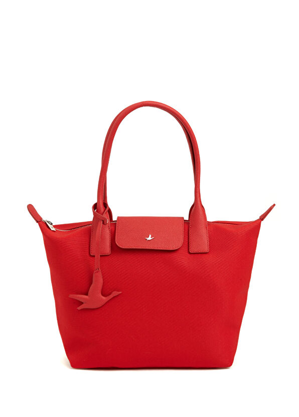 Beymen Club City Medium Kırmızı Kadın Alışveriş Çantası - 1