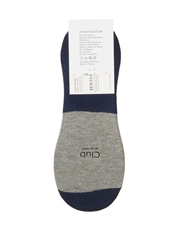 Beymen Club Lacivert Gri Erkek Çorap - 2