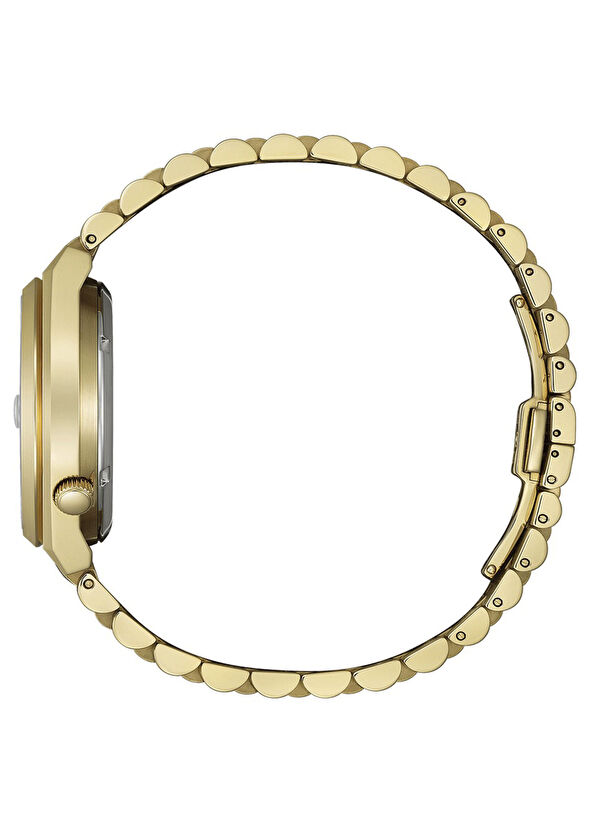 NK0023-57L Gold Metal Erkek Kol Saati - Görsel 3