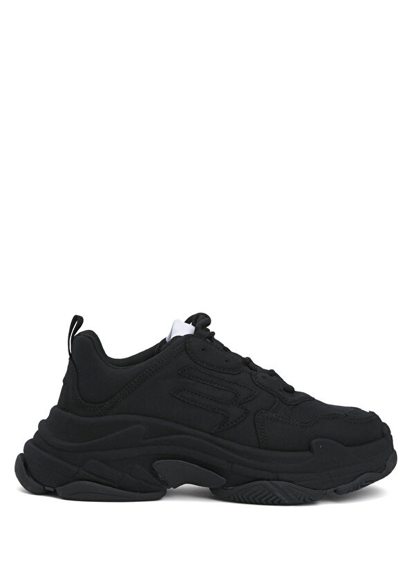 Balenciaga Triple S Siyah Erkek Sneaker - 1