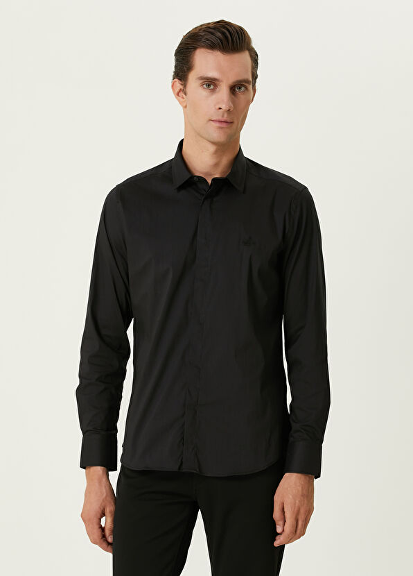 Beymen Club Slim Fit Siyah Gömlek - 1
