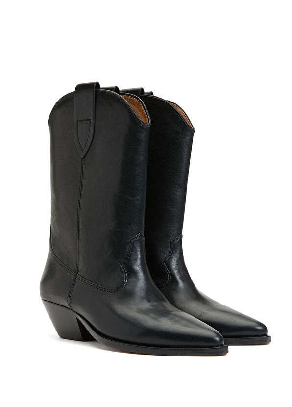 Isabel Marant Duerto Siyah Kadın Deri Bot - 2