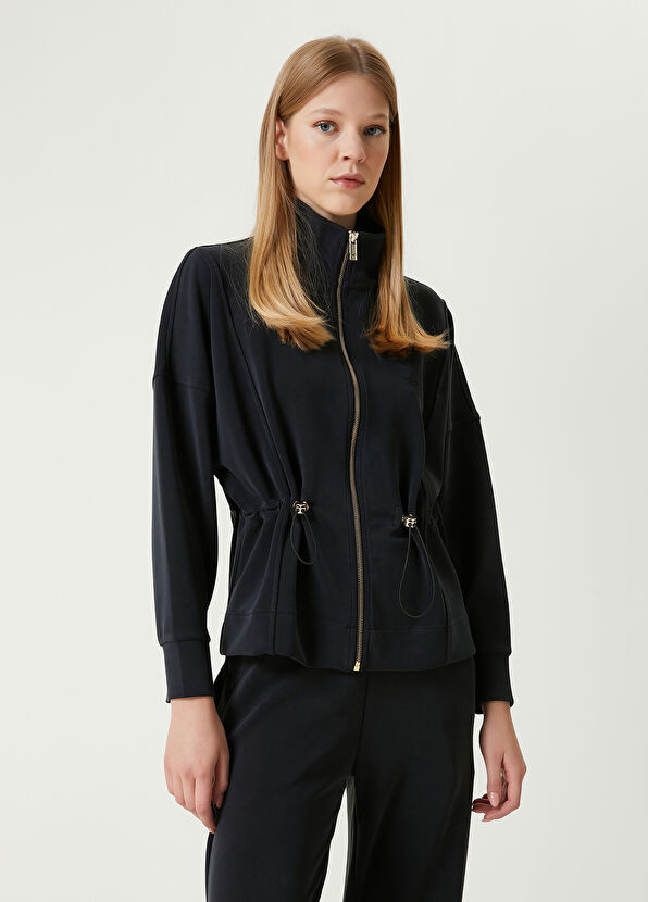 Beymen Club Black Zippered Sweatshirt - 4