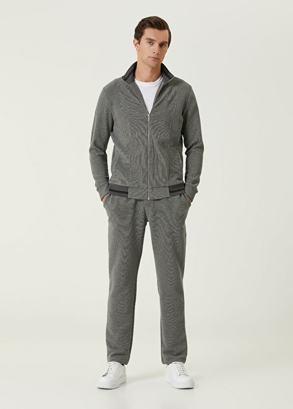 Beymen Club Anthracite Waist Corded Textured Sweatpants - 1