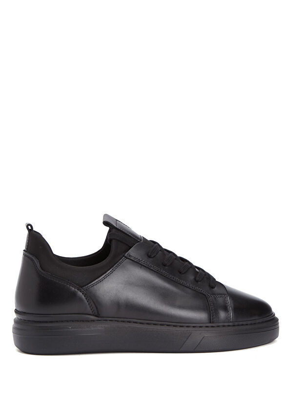 Beymen Club Siyah Scuba Detaylı Erkek Deri Sneaker - 1