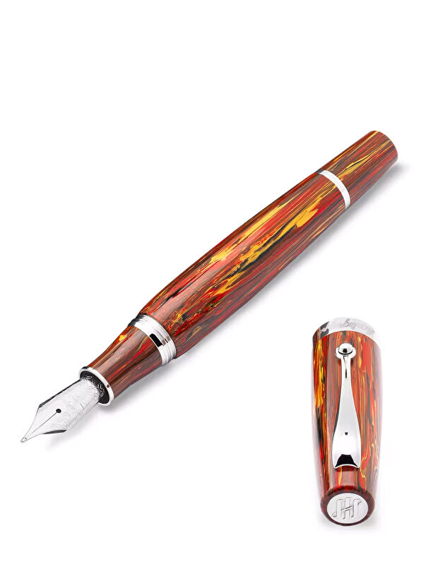 Montegrappa Mia The Modern Classic Flaming Heart Fountain Pen - 2