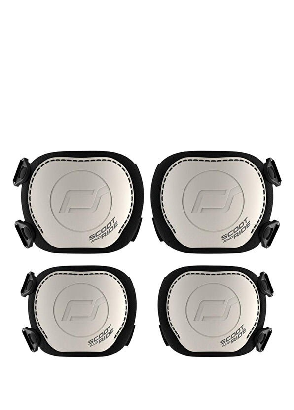 Scoot And Ride Açık Gri Dizlik ve Dirseklik Koruyucu Çocuk Scooter Aksesuarı  - 1