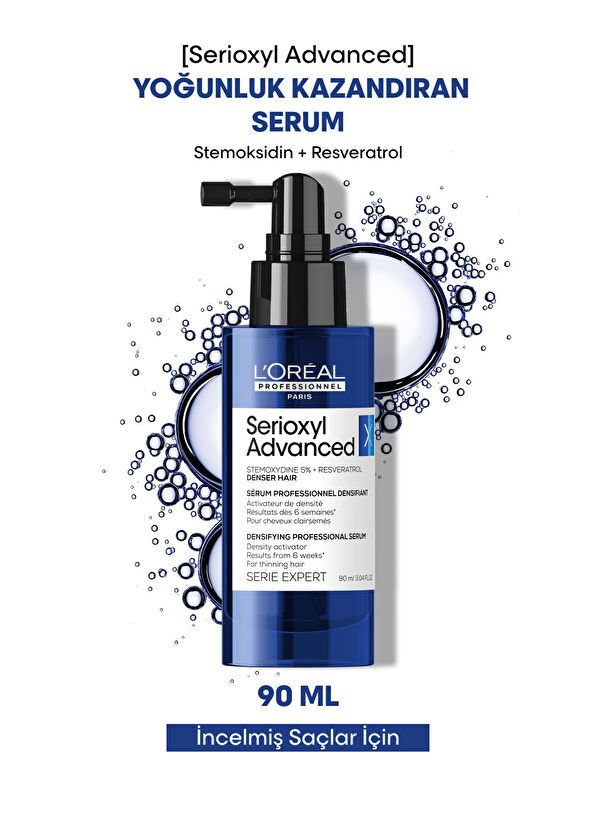 Loreal Professionnel Serie Expert Serioxyl Advanced İncelmiş Saç Telleri için Yoğunluk Kazandıran Saç Serumu 90 ml - 2
