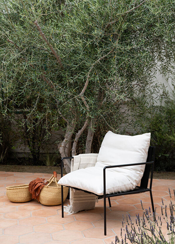 Foqlio Silva Siyah Metal Bahçe Sandalyesi - 4