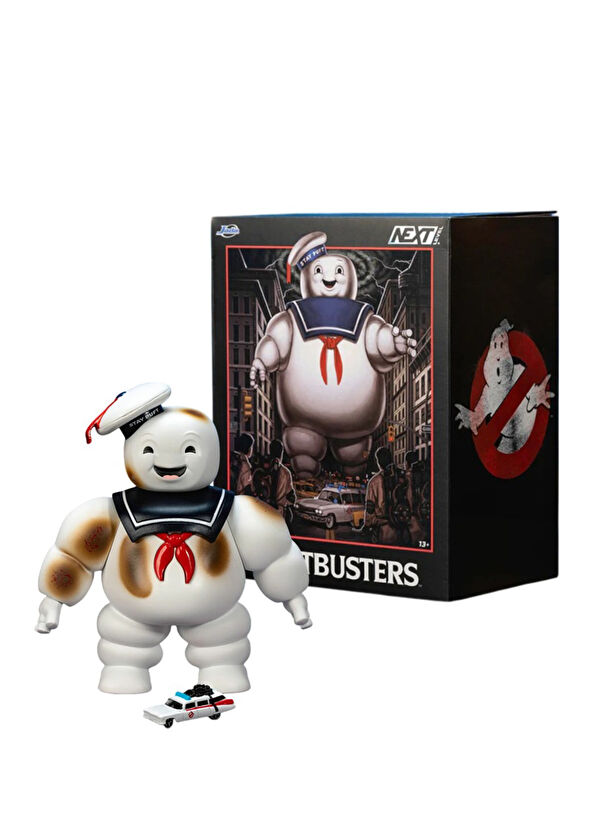 Jada Nano Scene Ghostbusters Stay Puft Figure & Nano Ecto Toolkit - 1