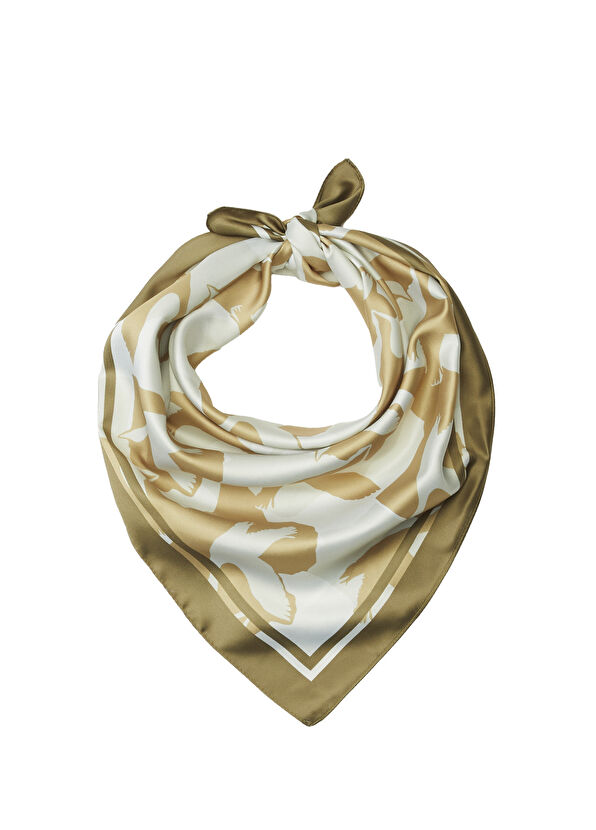 Beymen Club Çok Renkli Kadın Saten Fular - 1