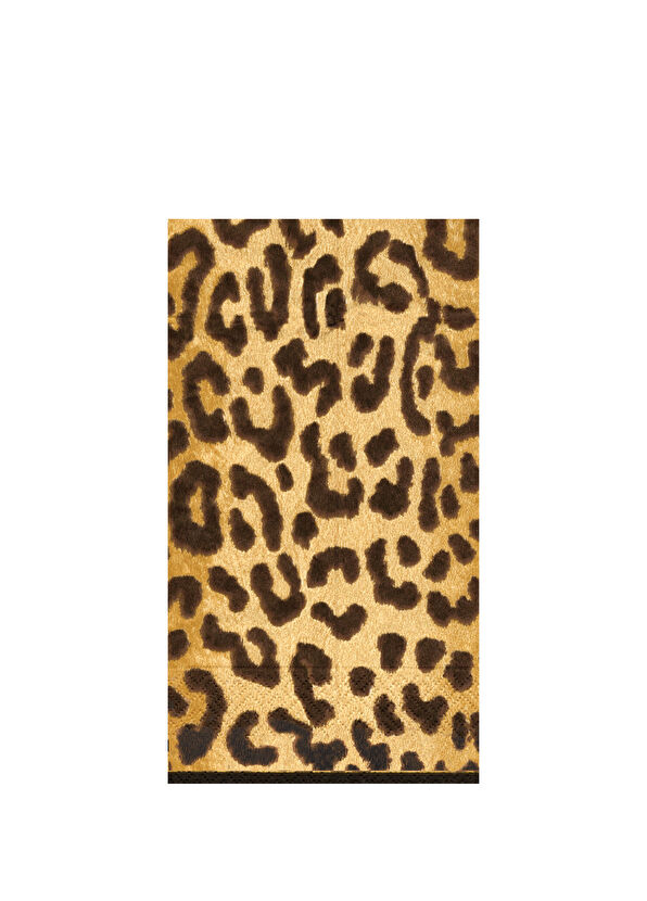 Caspari Zanzibar Paper Guest Towel Desenli 15'li Servis Peçetesi Seti - 1