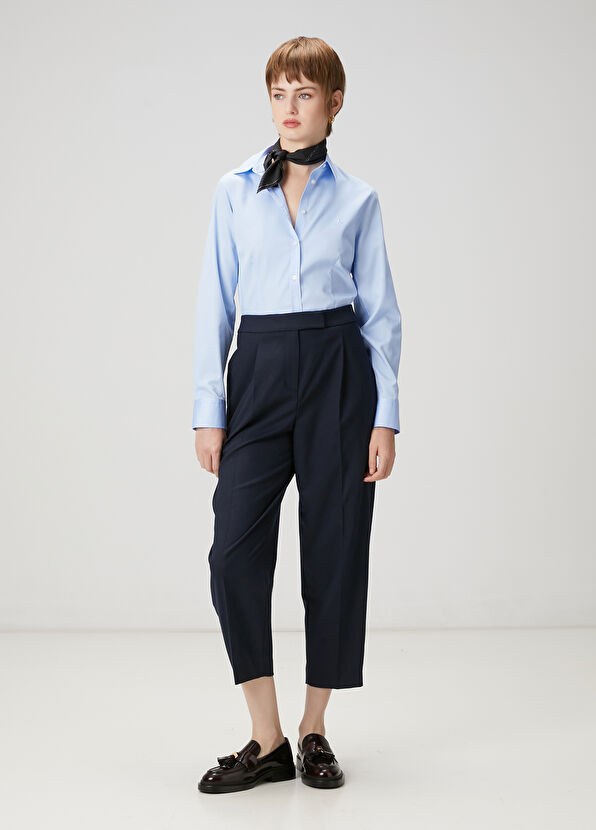 Beymen Club Mavi Non-Iron Slim Fit Gömlek - 2