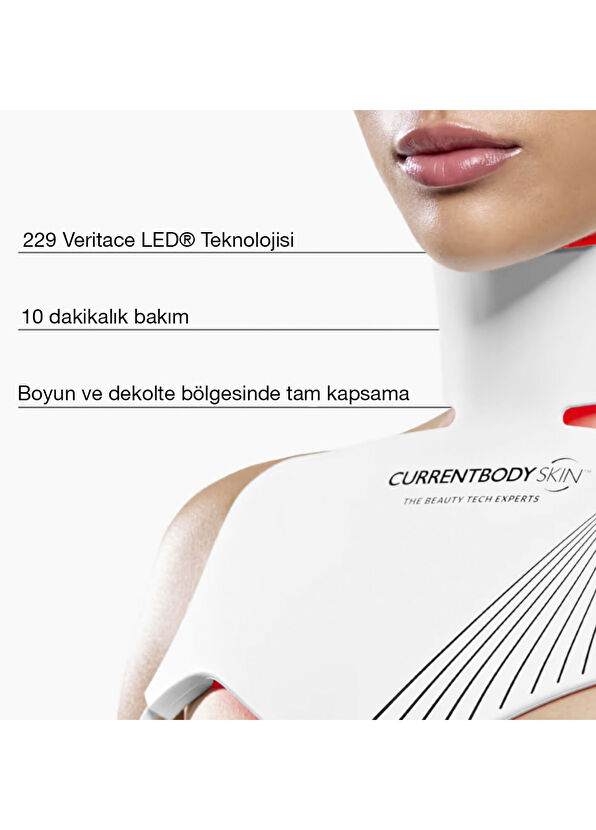 CurrentBody Skin Anti Aging LED Face Mask + LED Neck And Décolleté Mask Skin Care Device - 3
