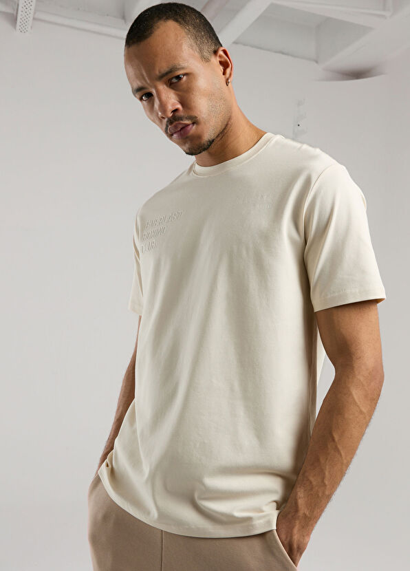 Everlast Boxing Club Bej Kısa Kollu Erkek T-Shirt - 2