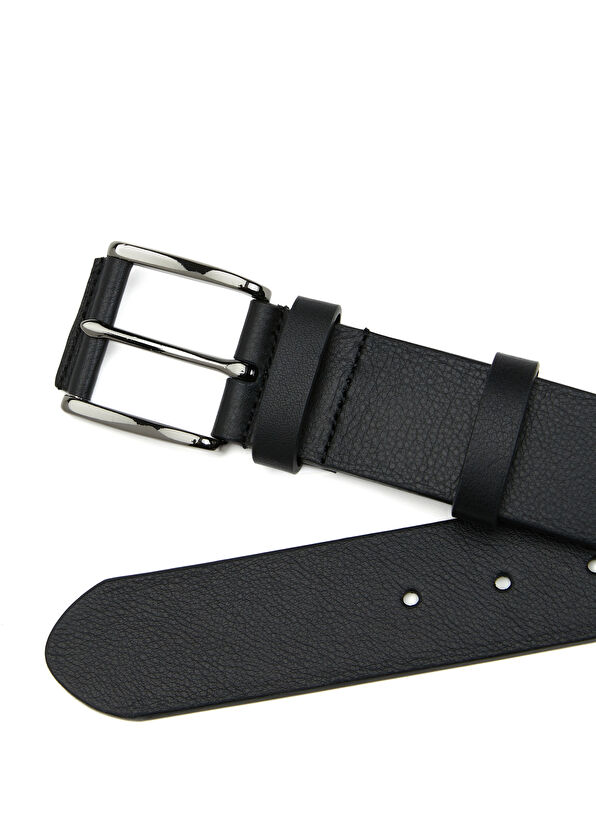 Beymen Club Siyah Erkek Deri Kemer - 2