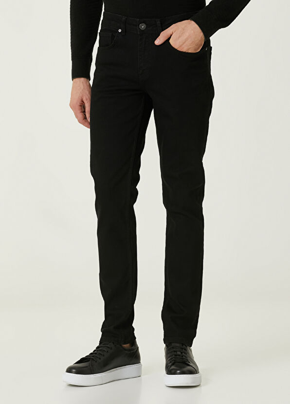 Beymen Club Slim Fit Siyah Jean Pantolon - 2