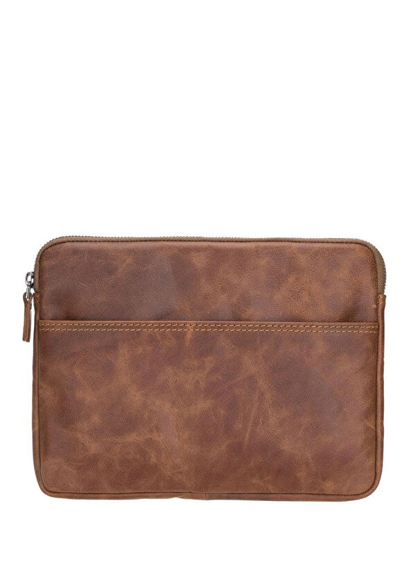 Bloominbag Awe Slim Kahverengi Deri 16" Laptop ve Macbook Kılıfı - 1