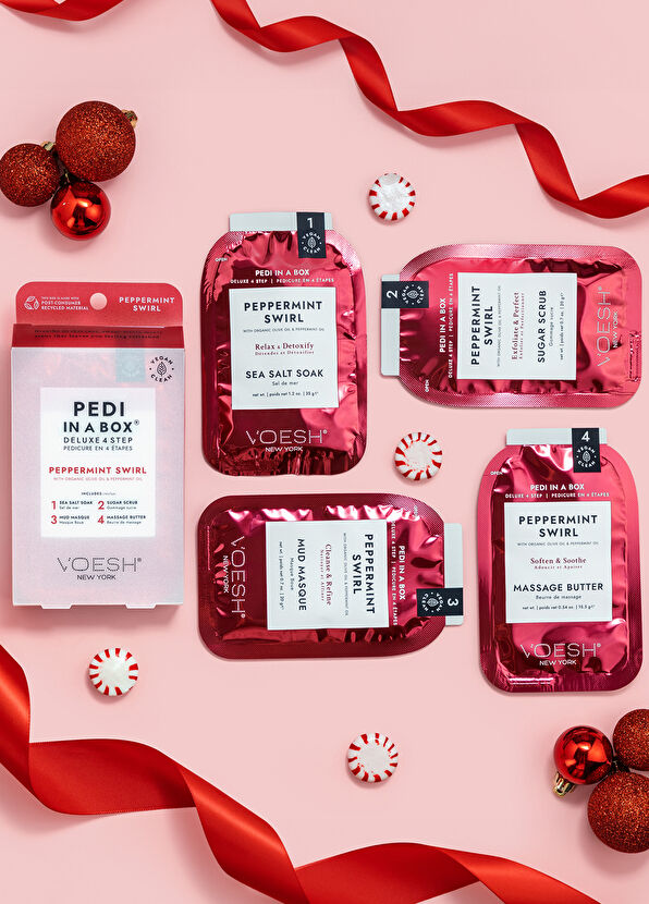 Voesh New York Pedi In A Box Deluxe Nane Şekeri 4 Adımlı Pedikür Seti - 2
