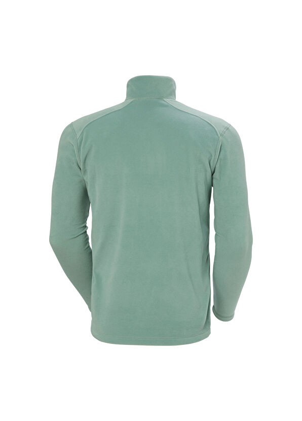 Helly Hansen Junior Rider Yeşil Yarım Fermuar Unisex Çocuk Polar Sweatshirt  - 2