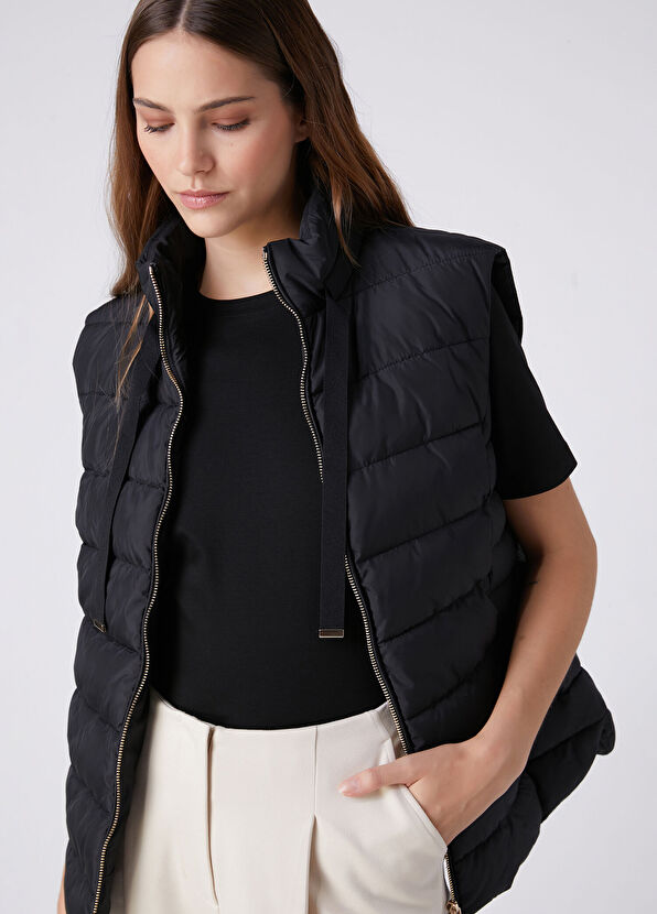 Beymen Club Black Basic Puffer Vest - 2