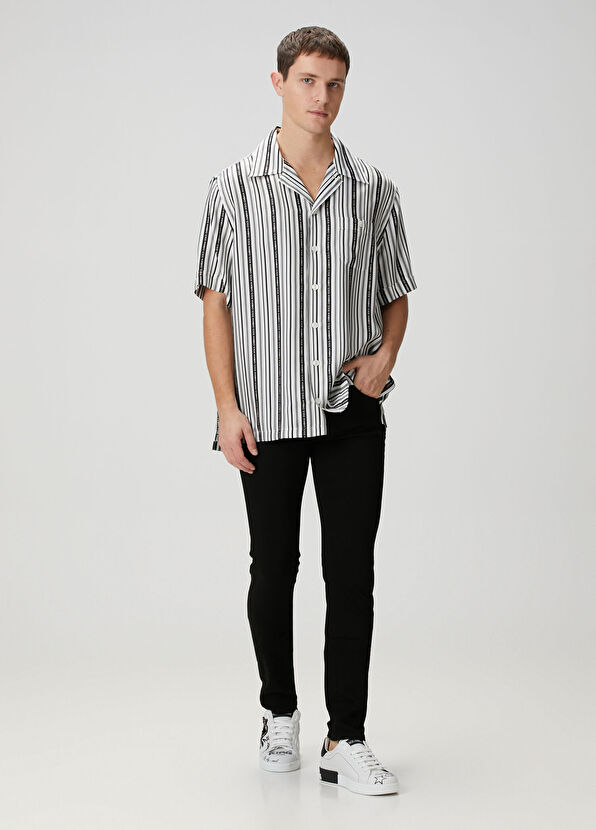 Dolce&Gabbana Siyah Jean Pantolon - 1