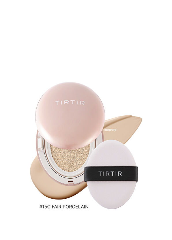 Tırtır Mask Fit All Cover Cushion 15C FAIR PORCELAIN Uzun Süre Kalıcı Kusursuz Kapatıcı Mat Bitişli Cushion Fondöten 18 gr - 2