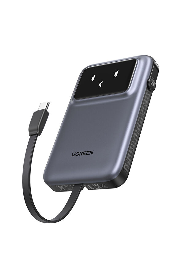 Ugreen Uno Dahili Kablolu 10.000 mAh Powerbank 30W - 2