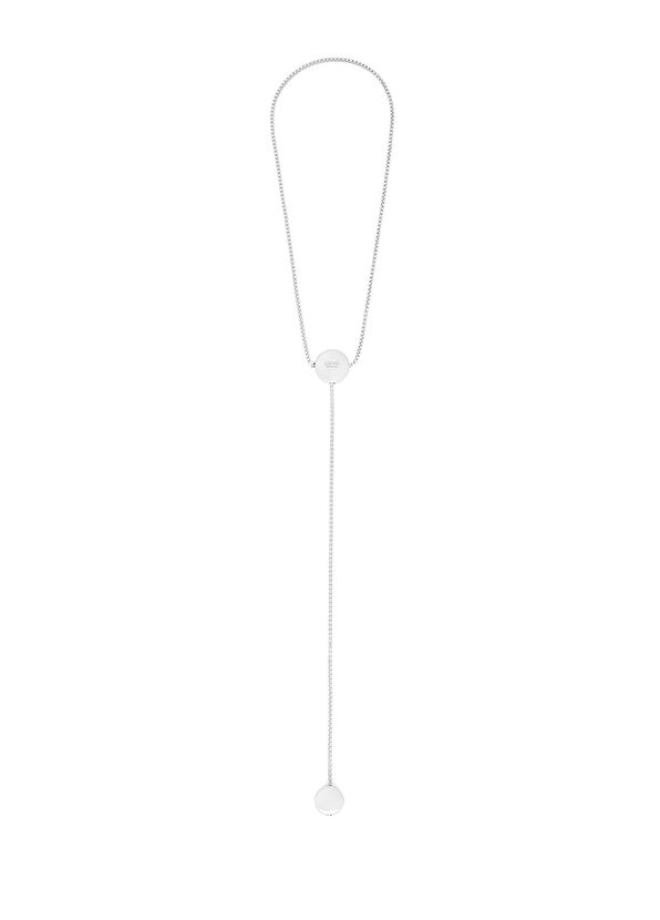 Loewe Silver Logo Detaylı Kadın Gümüş Kolye - 2