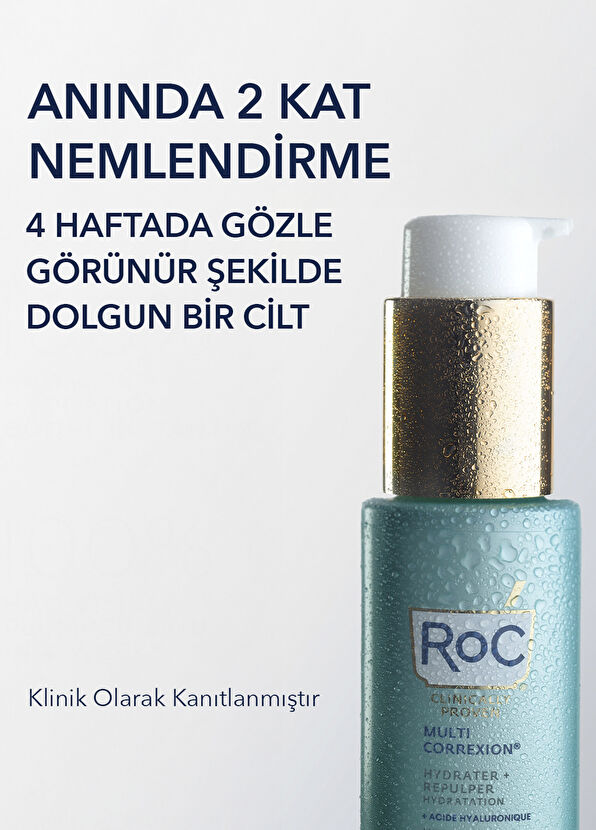 Roc Multi Correxion Hydrate SPF30+ Dolgunlaştırıcı ve Nemlendirici Yüz Kremi 50 ml - 2