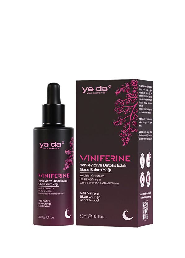 ya da multicosmetics Viniferine Yenileyici ve Detoks Etkili Gece Bakım Yağı 30 ml - 1