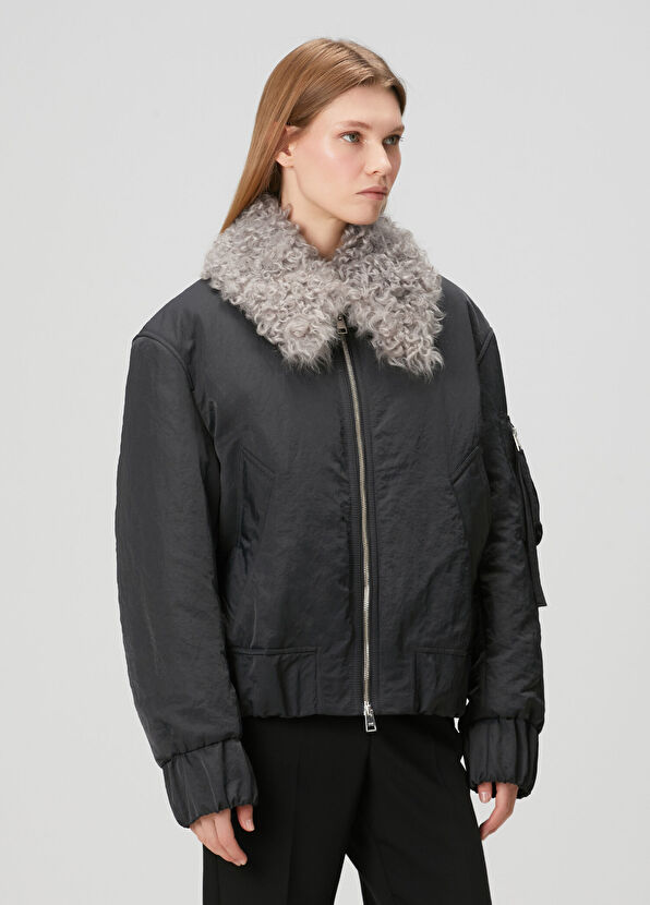 Ami Paris Antrasit Bomber Mont - 1