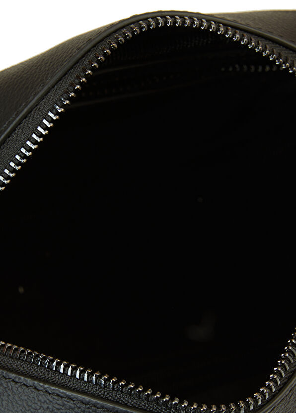 Beymen Club Black Leather Shaving Bag - 4