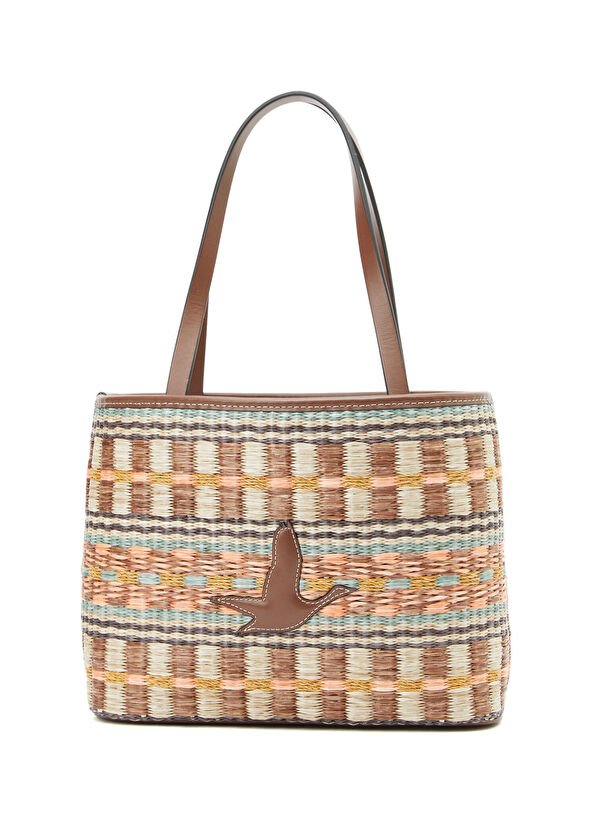 Beymen Club Multicolor Women's Straw Bag - 1