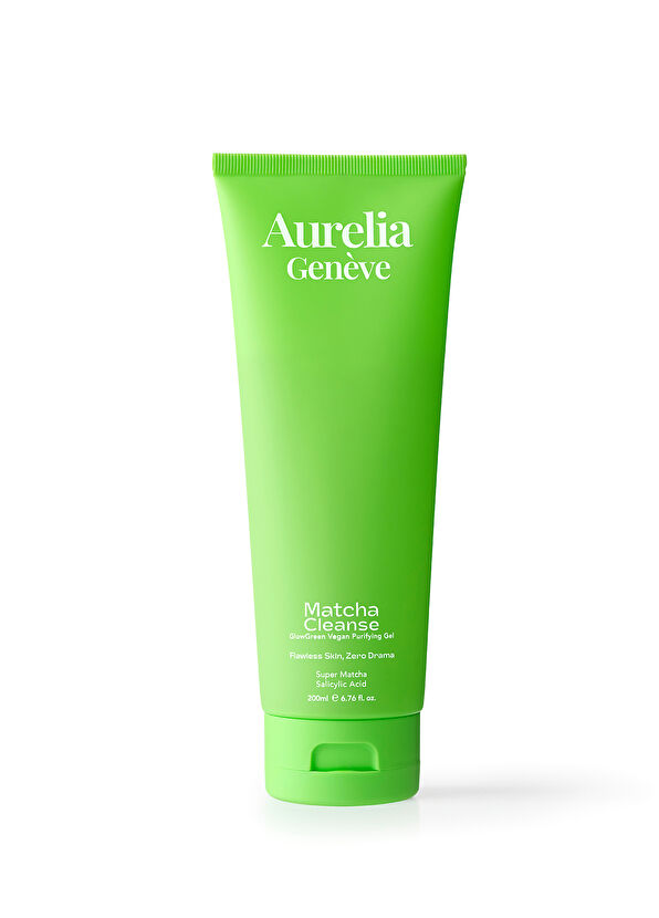 Aurelia Genève Matcha Cleanse Glow Green Vegan Purifying Gel - 1