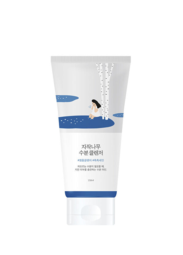 Round Lab Birch Juice Moisturizing Cleanser Ölü Deri Giderici Cilt pH Uyumlu Huş ve Mugwort Özlü Temizleyici 150 ml - 1