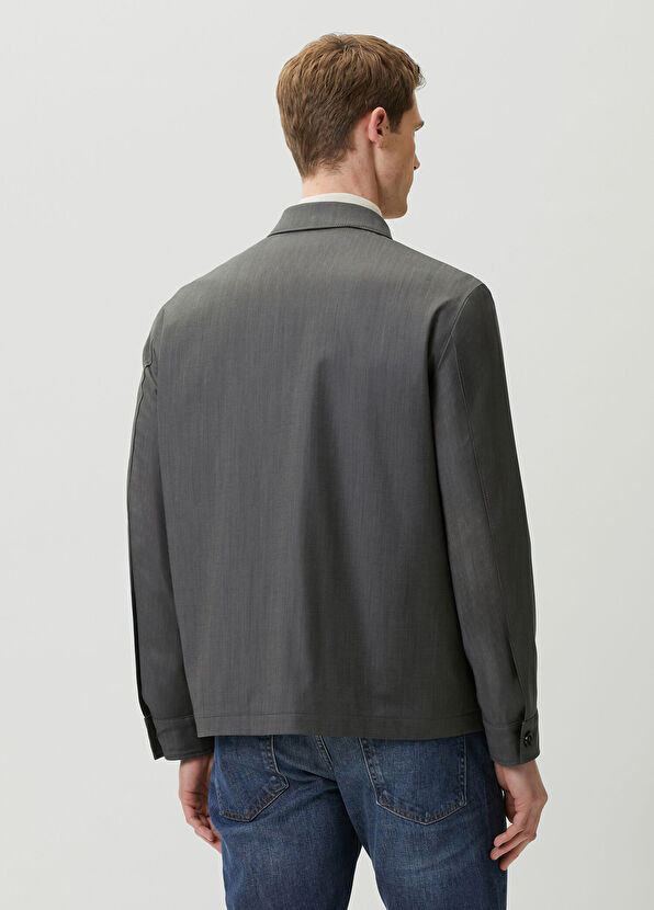 Boss Black Wool Jacket - 4
