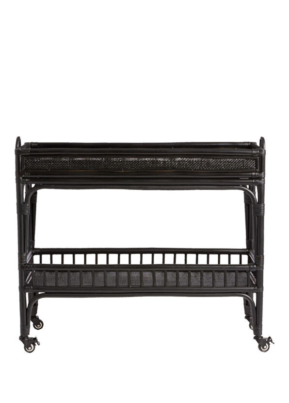 Bee Interiors Dressy Black Wooden Dresser - 1