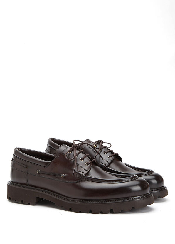Beymen Club Brown Men's Leather Shoes - 2