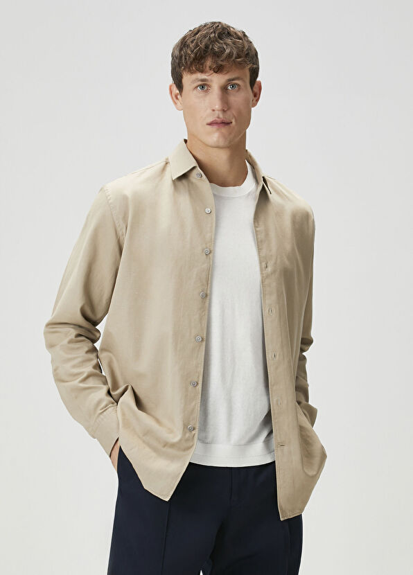 Zegna Bej Gömlek - 2